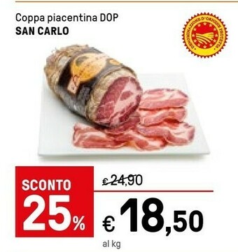 Iper La Grande San Carlo Salumi offerta