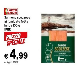 Iper La Grande Salmone affumicato offerta