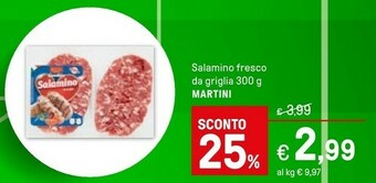 Iper La Grande Martini Salame offerta