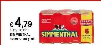 Iper La Grande Simmenthal Carne in scatola offerta
