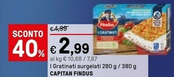 Iper La Grande Findus Filetti di merluzzo offerta
