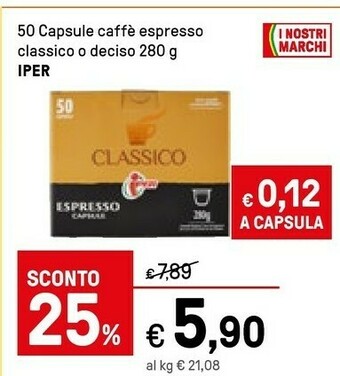 Iper La Grande Cialde caffè offerta