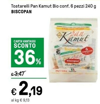 Iper La Grande Biscopan Gallette di riso offerta