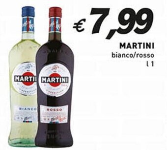 Supermercato Coal Martini bianco/rosso L 1 offerta