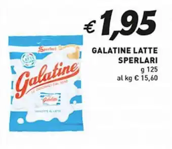 Supermercato Coal Sperlari Galatine Latte g 125 offerta