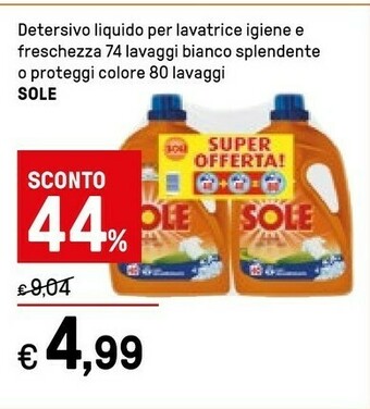 Sole Detersivo lavatrice