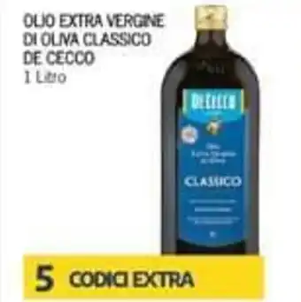 Iper Tosano De Cecco Olio Extra Vergine Di Oliva Classico 1 Litro offerta