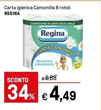 Iper La Grande Regina Carta igienica offerta