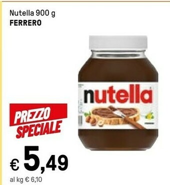 Iper La Grande Ferrero Crema al cioccolato offerta