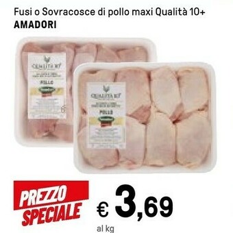 Iper La Grande Amadori Cosce di pollo offerta