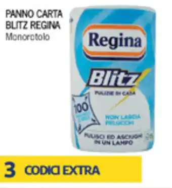 Iper Tosano Regina Panno Carta Blitz Monorotolo offerta