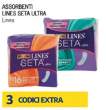 Iper Tosano Lines Seta Ultra Assorbenti offerta