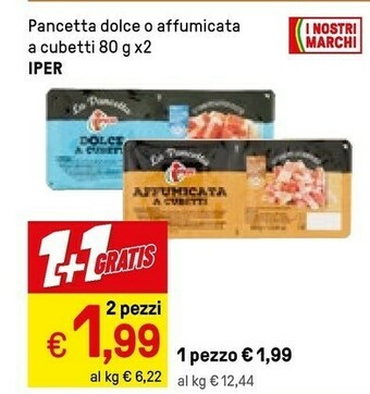 Iper La Grande Pancetta offerta