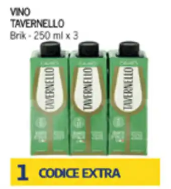 Iper Tosano Tavernello Vino Brik 250 ml x 3 offerta