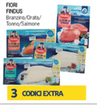 Iper Tosano Findus Fiori Branzino/Orata/Tonno/Salmone offerta