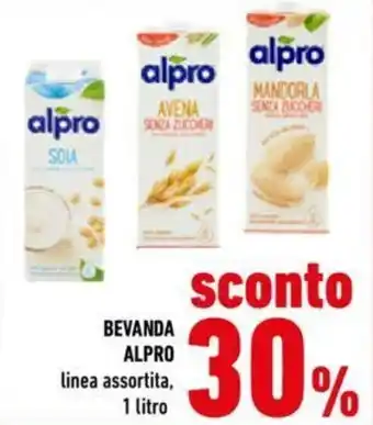 Conad Alpro Bevanda linea assortita 1 litro offerta