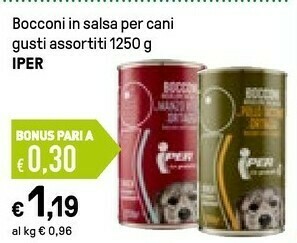 Iper La Grande Cibo per cani offerta