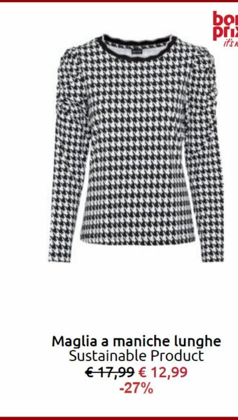 Bonprix Maglia manica lunga offerta