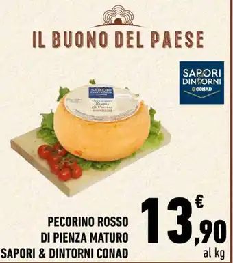 Conad Sapori & Dintorni Conad Pecorino Rosso di Pienza Maturo offerta
