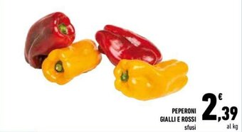 Conad Peperoni Gialli e Rossi offerta