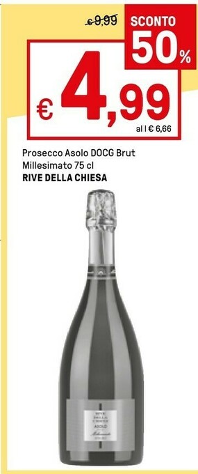 Iper La Grande Asolo Prosecco offerta