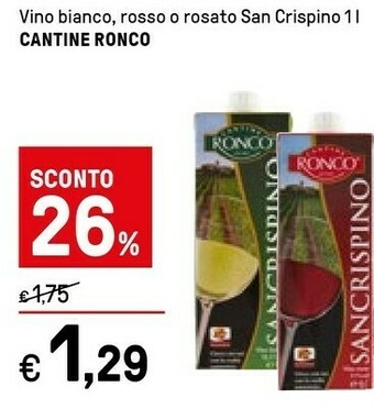 Iper La Grande Cantinè Vino offerta