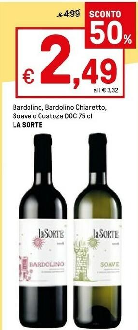 Iper La Grande Bardolino Vino offerta