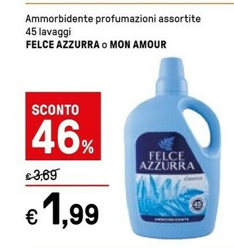 Iper La Grande Felce Azzurra Ammorbidente offerta