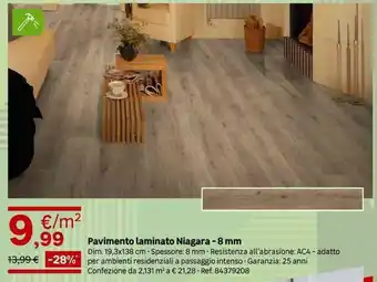 Leroy Merlin Pavimento laminato Niagara - 8 mm offerta
