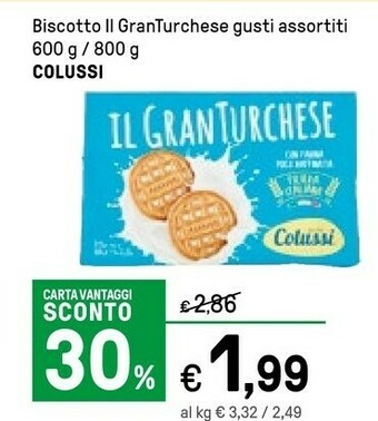 Iper La Grande Colussi Biscotti offerta