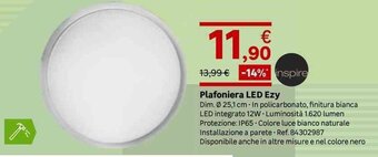 Leroy Merlin Plafoniera LED Ezy offerta
