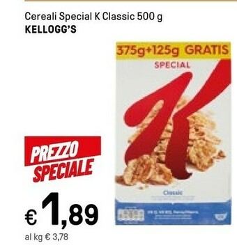 Iper La Grande Kelloggs Cereali offerta