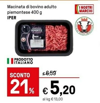 Iper La Grande Carne macinata offerta