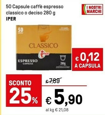 Iper La Grande Cialde caffè offerta