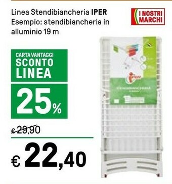 Iper La Grande Stendibiancheria offerta