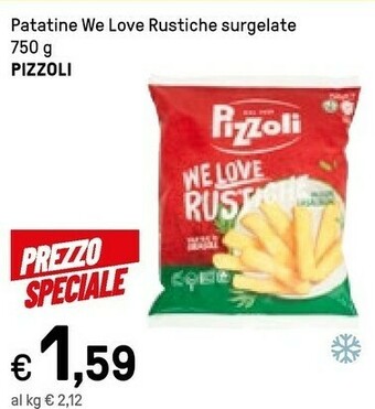 Iper La Grande Pizzoli Patatine offerta