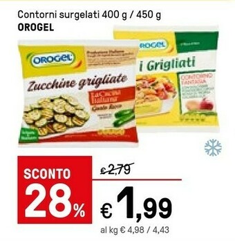 Iper La Grande Orogel Surgelati offerta
