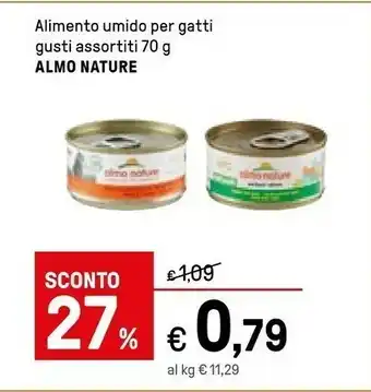 Iper La Grande Almo Nature Cibo per gatti offerta