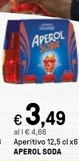 Iper La Grande Aperol spritz offerta