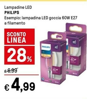 Iper La Grande Philips Lampadine offerta