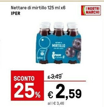 Iper La Grande Succhi di frutta offerta