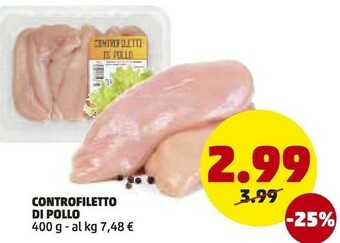 PENNY Penny Controfiletto Di Pollo offerta