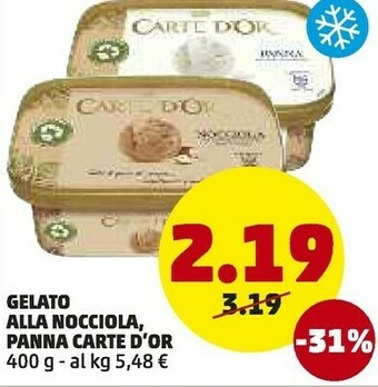 PENNY Algida Carte D'Or Nocciola offerta
