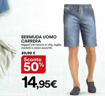 Coop Carrera Bermuda Uomo offerta