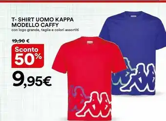 Coop Kappa T-shirt Uomo Modello Caffy offerta