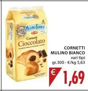 Mercatò Mulino Bianco Cornetti Cioccolato 300 G(ml) offerta