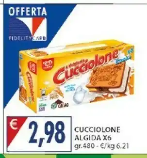 Mercatò Algida Cucciolone Classico 480 G(ml) offerta