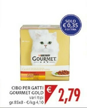 Mercatò Purina Cibo Per Gatti Gourmet Gold offerta