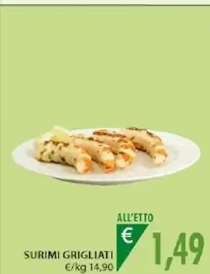 Surimi Grigliati