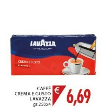 Mercatò Lavazza Caffè Crema E Gusto offerta